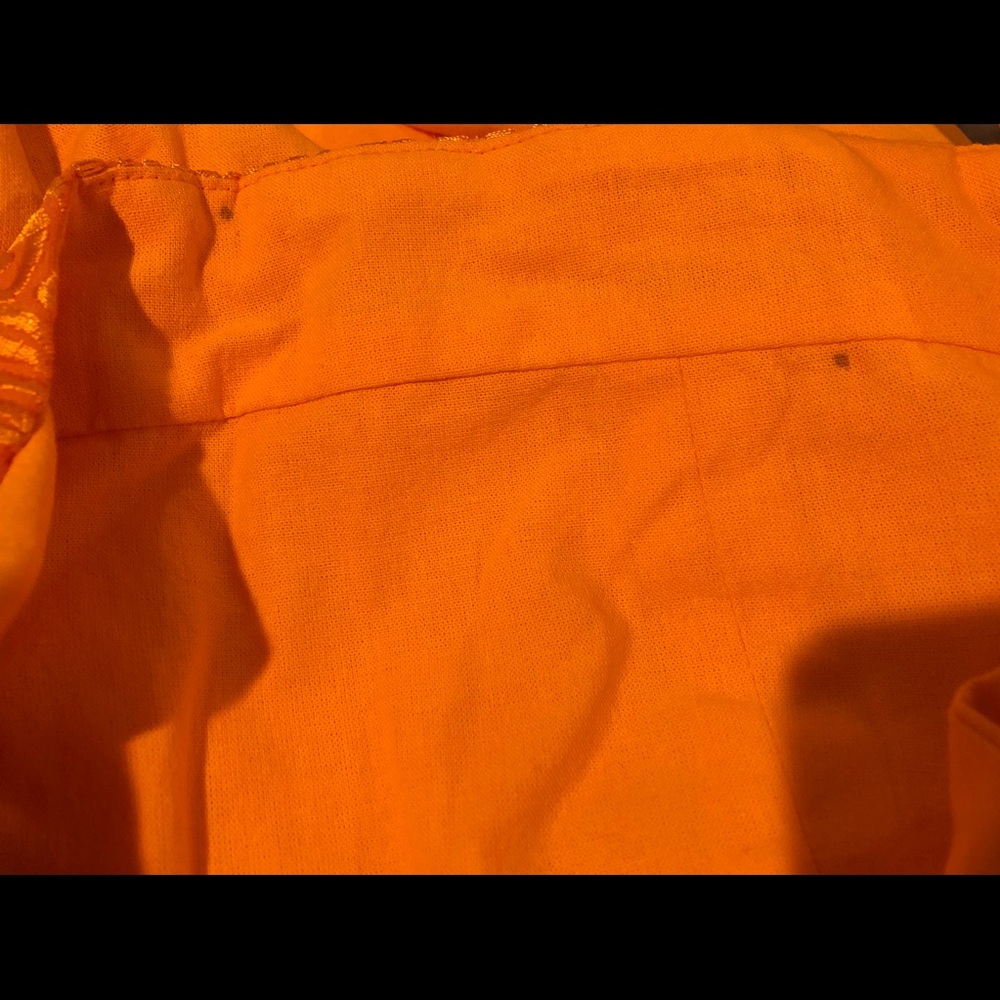 POPING ORANGE DRESS - Picture 4 of 4